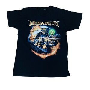 Megadeath Vic Rattlehead Thematic Destruction T-shirt Mens L Rust In Peace